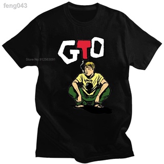 ♈ฤดูร้อนยอดนิยม Great Teacher Onizuka Gto Hip-Hop เสื้อสบายเสื้อผ้าที่ไม่ซ้ำกันลำลองแขนสั้นคอกลมผ้าฝ้ายเสื้อยืดสำหรับผู้