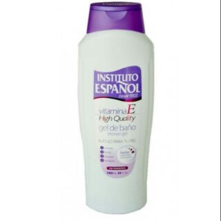 1000ml ครีมอาบน้ำ วิตามินอี INSTITUTO ESPANOL Vitamin E high quality shower gel บำรุงผิว ลดริ้วรอย ผิวอ่อนเยาว์