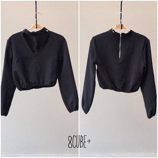 เสื้อครอป เเขนยาว
