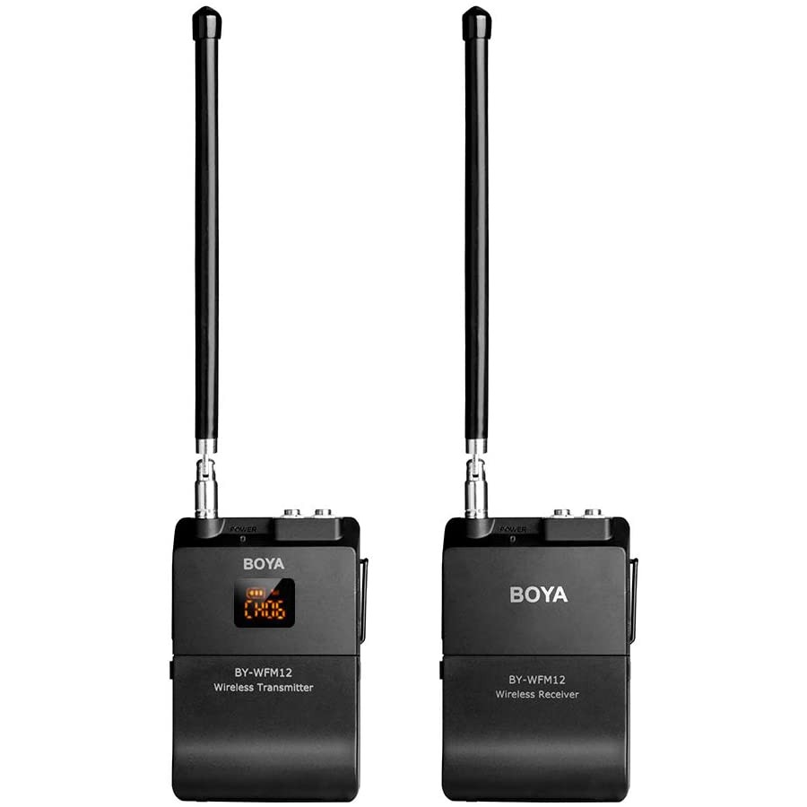 BOYA BY-WFM12 VHF Wireless Microphone ไมโครโฟนแบบไร้สาย คลื่นสัญญาณแบบ VHF