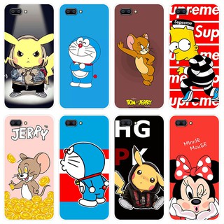 เคสสำหรับ Realme C1 Case Silicone Back Cover Soft Casing RealmeC1 cartoon TPU เคส