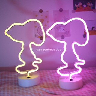 โคมไฟ LED ลาย snoopy น่ารัก