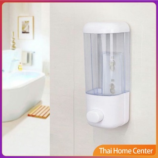 ที่กดสบู่เหลวติดกำแพง ติดตั้งง่าย อุปกรณ์ในห้องน้ำ ที่กดสบู่เหลว แชมพู soap dispenser