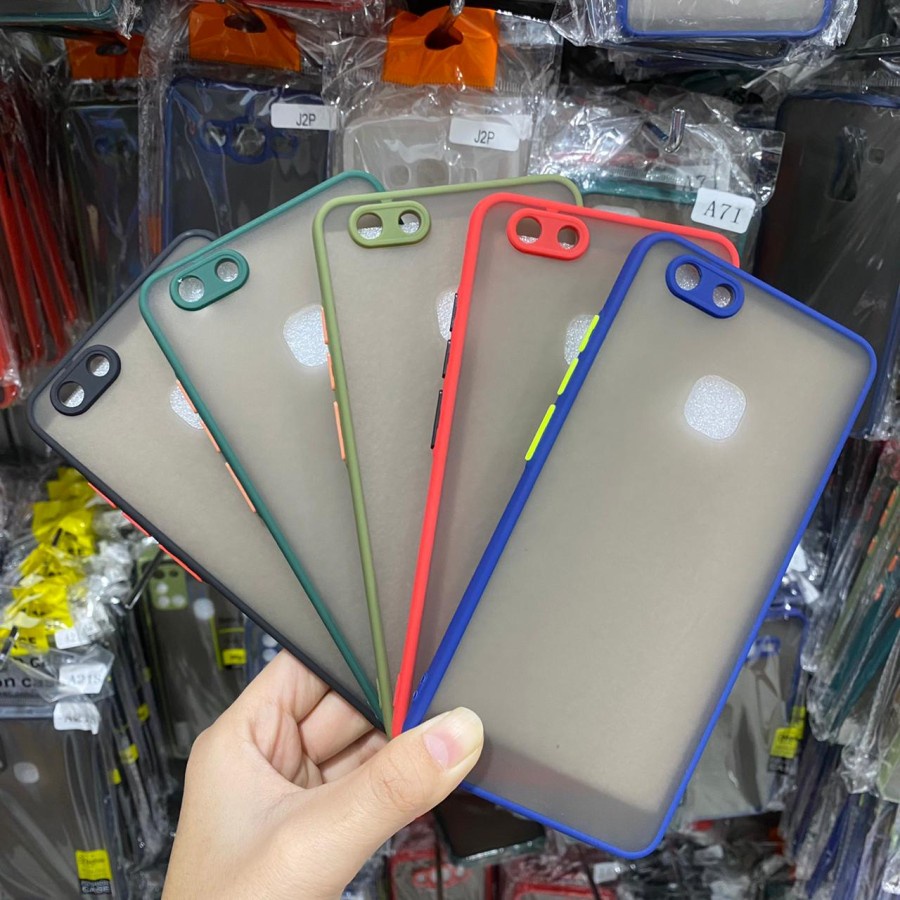 VIVO V5 V5 LITE V5 PLUS V5+ VIVO V7 V7 PLUS V7 + CASE SOFT DOFF MATTE HARDCASE DOVE DOFF HYBRID PROT