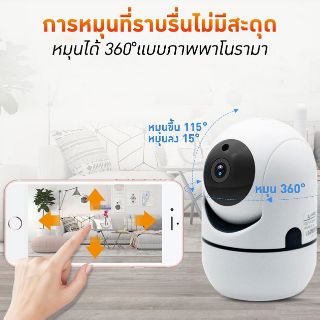 กล้องวงจรปิดไร้สาย กล้องวงจรปิด IP Camera  1.4 Mp มี IR มองเห็นในที่มืด คมชัดทั้งกลางวัน กลางคืน (พร้อมส่งค่ะ)