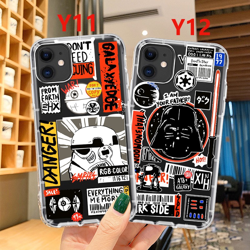 เคสโทรศัพท์มือถือซิลิโคน TPU พิมพ์ลาย Star Wars สําหรับ iPhone 15 14 13 12 11 Promax 14Plus mini X XS XR XSMAX 6 6s 6plus 6splus 7 8 SE2020 7plus 8Plus