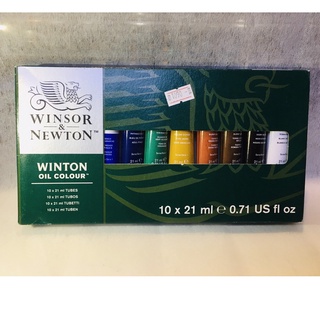 ชุดเซ็ตสีน้ำมัน 10 สี 21 มล. จำนวน 1 กล่อง/Winsor&amp;Newton