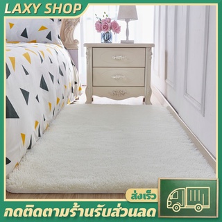 พรม ขนนิ่ม พรมนุ่ม พรมปูพื้น80x120cm พรมขนนุ่ม พรมห้องนอน พรมเช็ดเท้ ผ้าปูพื้นพรมก ตกแต่งสวย ผ้าปูพื้นพรมก มีหลายขนาด