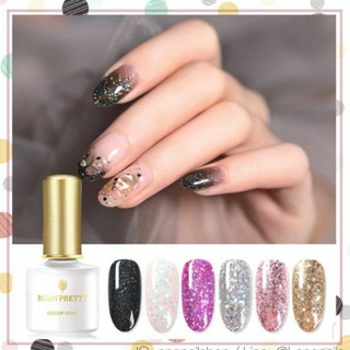 สีเจลกลิตเตอร์ สีเจลกากเพชร สีเจลชิมเมอร์ gel glitter polish shimmer