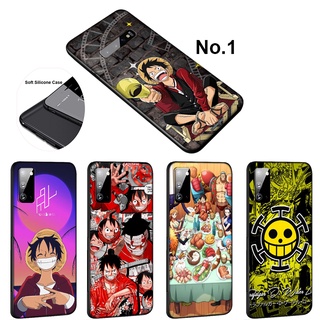 เคสโทรศัพท์มือถือ ซิลิโคนนิ่ม ลาย One Piece SE68 สําหรับ Samsung Galaxy S22 Plus Note 20 Ultra 10 9 8 Plus Lite