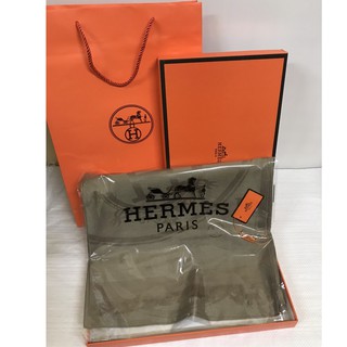 ผ้าพันคอ hermes 70*180 ( กล่องแบรนด์ + ถุงกระดาษแบรนด์ ) C-001