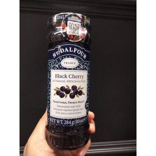 St.Dalfour Black Chery Jam แยม เเบ็คเชอร์รี่ เซนต์คาลฟูร์ 284กรัม