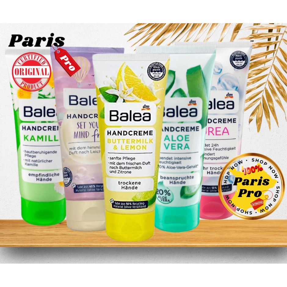ครีมทามือจากเยอรมัน Dm Balea / Isana Hand Cream 100 ml  ครีมบำรุงมือและเล็บ สำหรับทุกสภาพผิว จากประเ