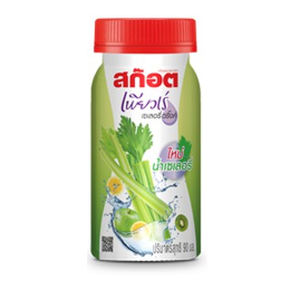 สก๊อต เพียวเร่ เซเลอรี่ดริ๊งค์ ขนาด 90ml ยกกล่อง 12ขวด น้ำเซเลอรี่ SCOTCH PUREE CELERY DRINK