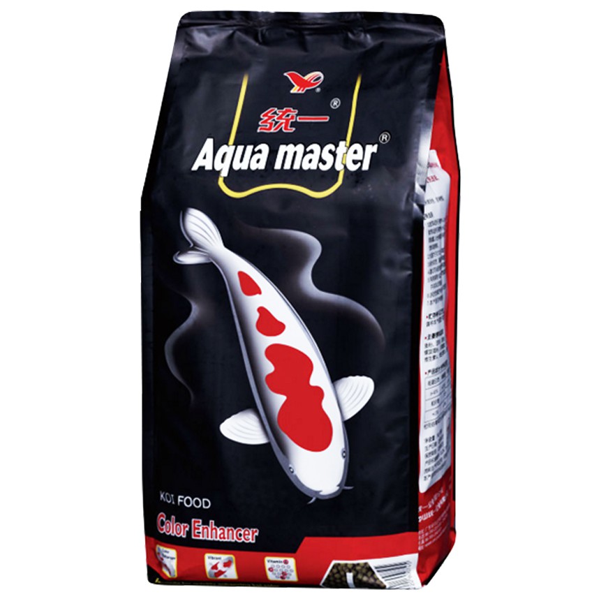 อความาสเตอร์ COLOR อาหารปลาคาร์ฟ สูตร เร่งสี เร่งโต สีแดงเด่นชัดขึ้นภายใน 30 วัน อาหารเม็ดชนิดลอยน้ำ ขนาด 5KG.