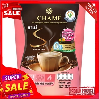 ชาเม่กาแฟซายคอฟฟี่แพคคอลลาเจน 10 ซองCHAME SYE COFFEE PACK COLLAGEN 10 SAC