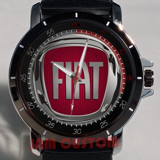 นาฬิกาข้อมือ ลายโลโก้ Fiat แบบกําหนดเอง