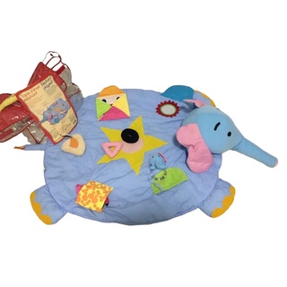 ของใหม่ เบาะผ้ากิจกรรมเสริมพัฒนาการเด็ก เพลแมท Latitude Enfant elephant play mat แบรนด์ฝรั่งเศส .