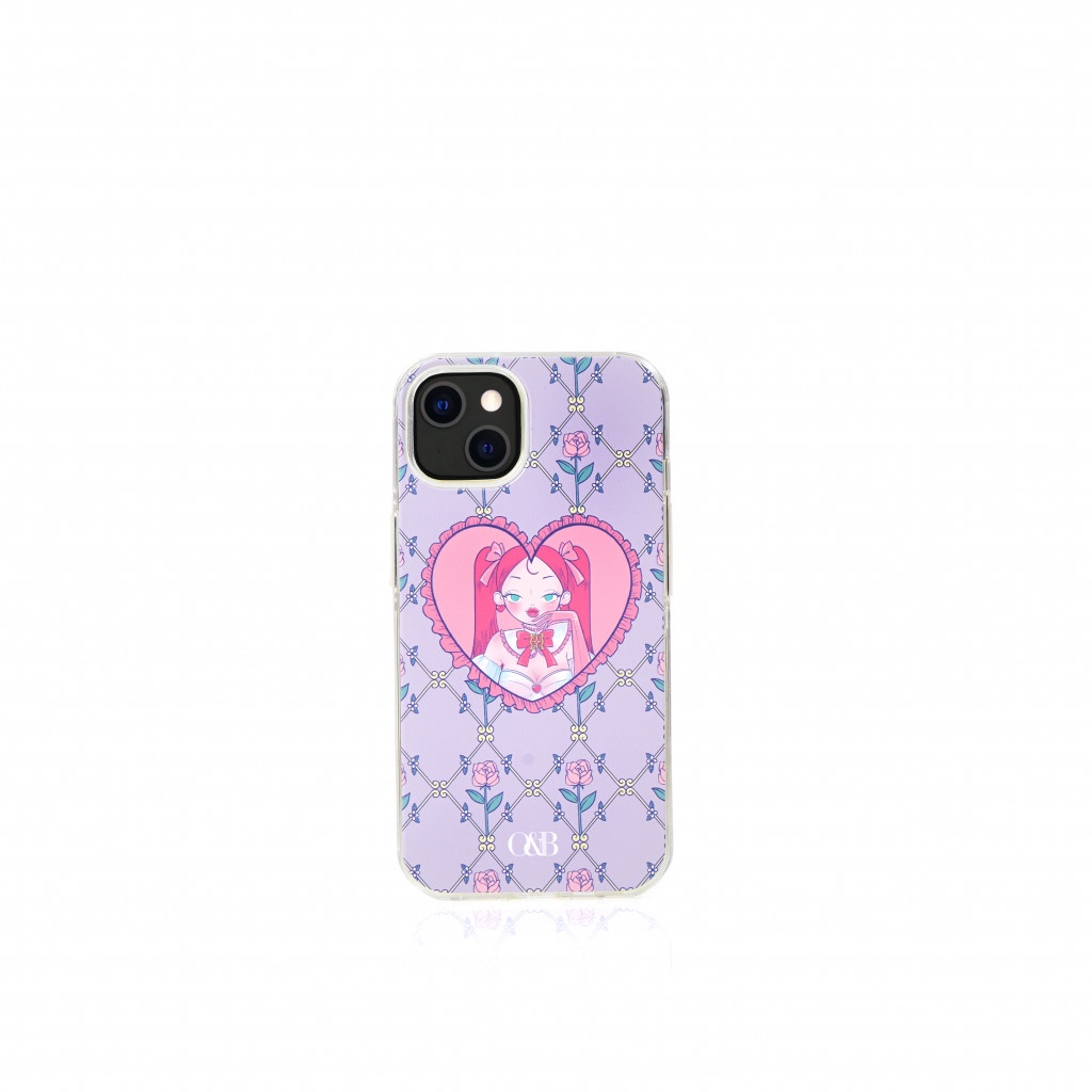 O&amp;B เคสมือถือ IPHONE 13 ADORE JELLY PHONE CASE IN VIOLET VALENTINE-40009046T13534P000FPPXX