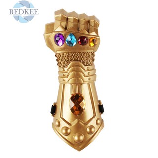 REDKEE Thanos Infinity Gauntlet Avengers Superhero Gloves Halloween Party Props