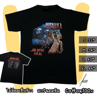 📌 ส่งฟรี📦เสื้อวง Metallica ตะเกียง เสื้อยืดแฟชั่น ชาย หญิง เสื้อวง90 เสื้อยืดวินเทจ เสื้อทัวร์ ราคาส่งถูกที่สุดเสื้อดำ