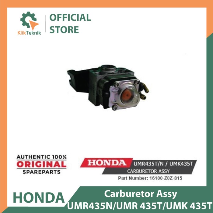 คาร์บูเรเตอร์ Assy UMR 435N/UMR 435T/UMK 435T เครื่องตัดแปรง HONDA Carburat