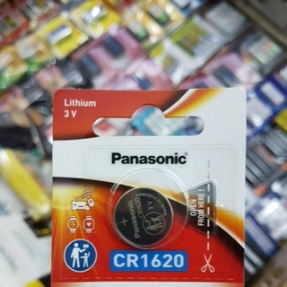 ถ่าน Panasonic CR1620 3V สีแดง จำนวน 1ก้อน ของแท้บริษัท