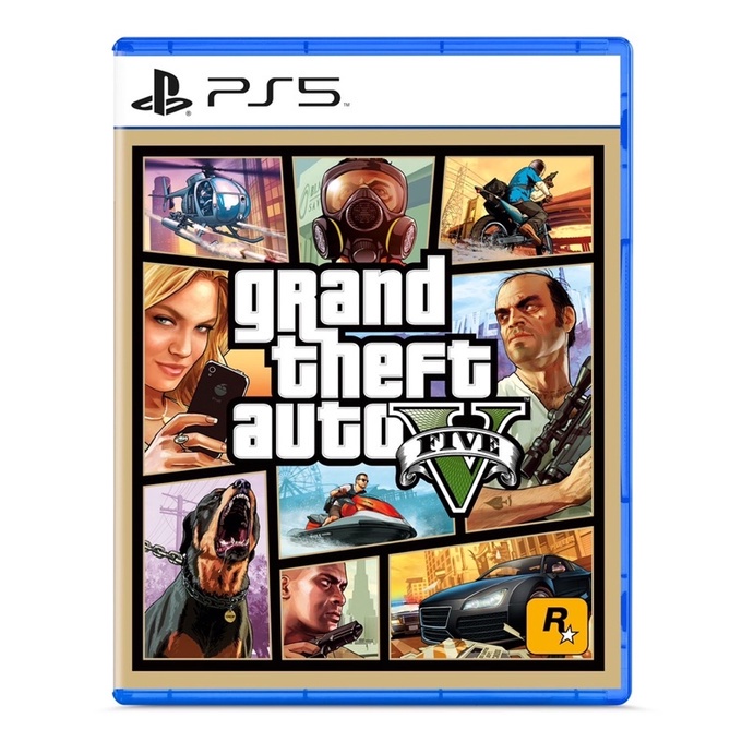 Playstation : PS5 GRAND THEFT AUTO V (Z3/ASIA)
