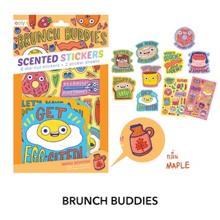 สติ๊กเกอร์ปลอดสารพิษ มีกลิ่นหอม  Scented Stickers :ลาย Brunch Buddies