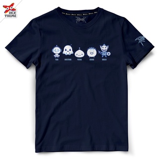 ผ้าฝ้าย 100%T-shirt DRR-001 ลาย  Ragnarok  มีสีกรมและสีดำS-3XL
