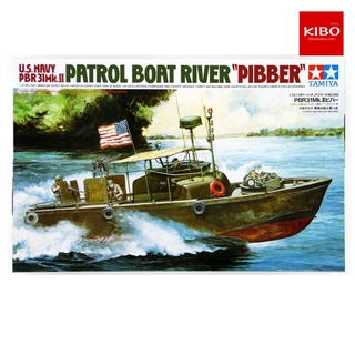 โมเดลเรือตรวจการณ์ลำน้ำ Patrol Boat River U.S.Navy PBR Pibber 1/35