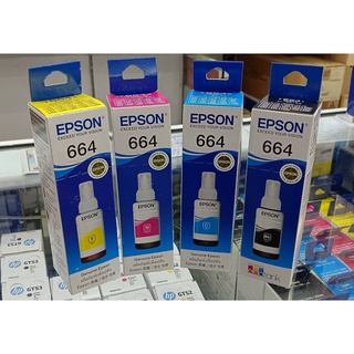 หมึกพิมพ์ หมึกเติม Epson 664 BK,C,M,.Y