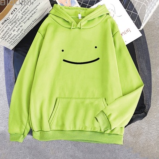 Minecraft Dream Smp เสื้อกันหนาวมีฮู้ดแฟชั่นพิมพ์ลายยิ้มมี 11 สีสําหรับผู้หญิงและผู้ชาย
