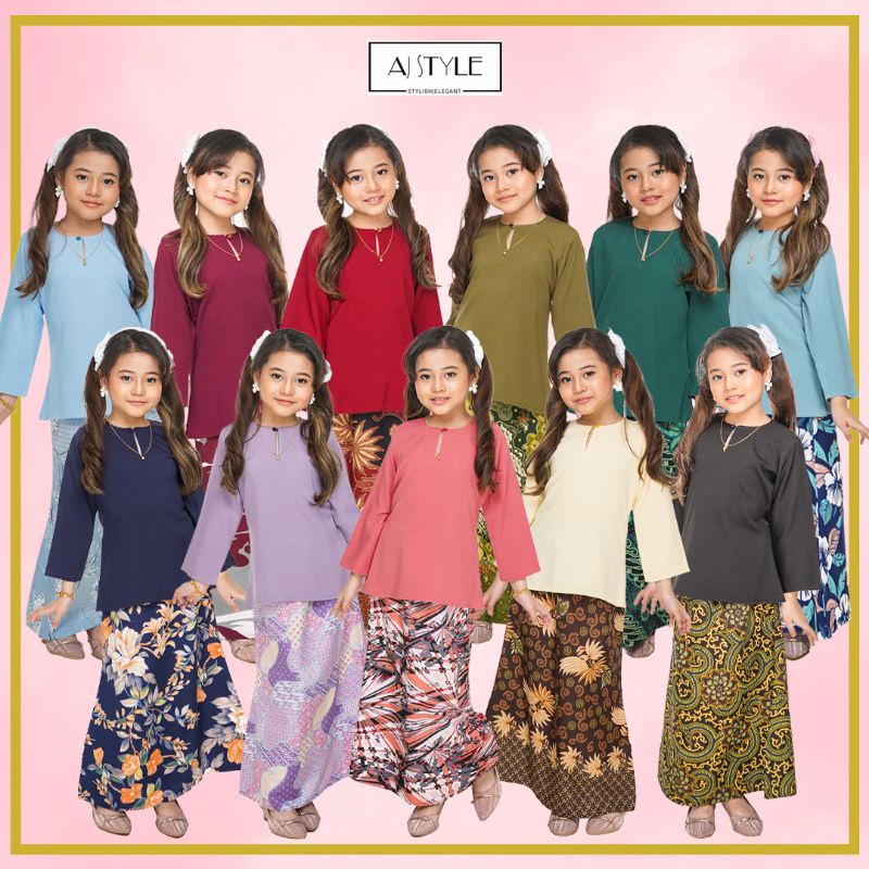 Eshal BATIK GIRL RAYA 1