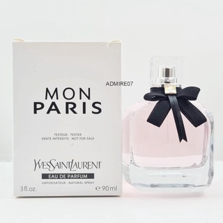 JUL02 ส่งฟรี YSL Mon Paris EDP 90ml กล่องเทส  น้ำหอมผู้หญิง