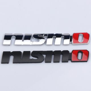 โลโก้โลหะ  nismo สำหรับติดท้ายรถ