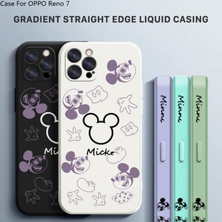 OPPO Reno 7 7Z Pro 5G 4G ออปโป้ สำหรับ Case Cartoon Mouse เคส เคสโทรศัพท์ เคสมือถือ