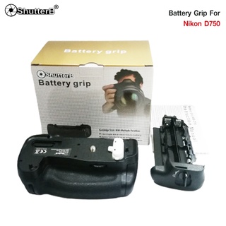 แบตเตอรี่กริป Battery Grip Shutter B รุ่น D750 (MB-D16 Replacement)