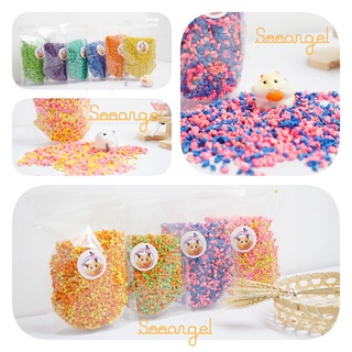 [sooangell] 250g หนูแฮมสเตอร์ซังข้าวโพดผ้าปูที่นอนสีข้าวโพดวัสดุที่เป็นมิตรกับสิ่งแวดล้อม