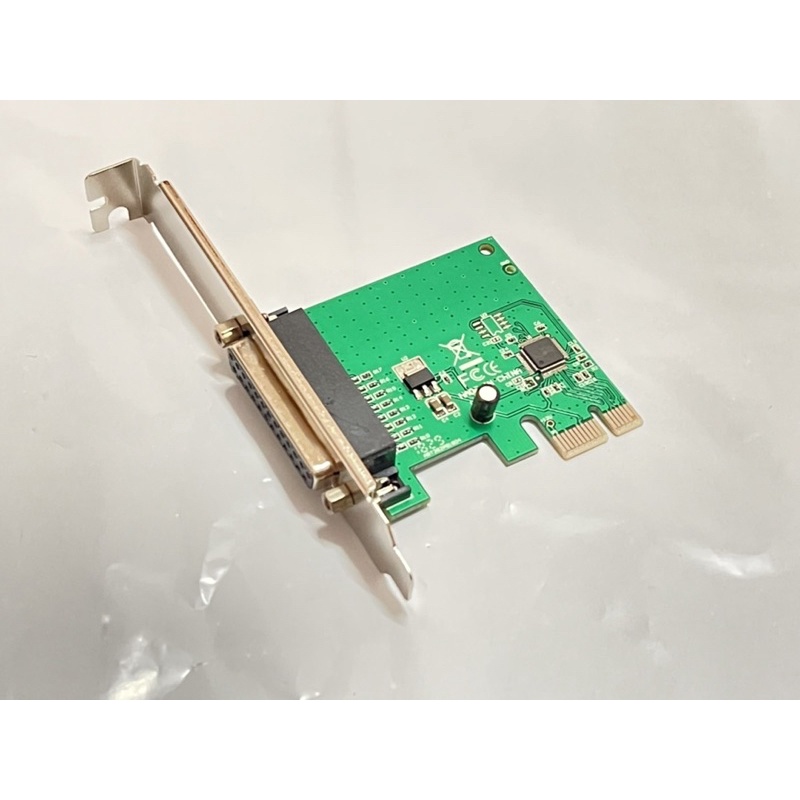 PCI Express Parallel Port DB25 25Pin PCIE Riser Card เครื่องพิมพ์ LPT TO PCI-E X1 การ์ดอะแดปเตอร์ AX99100 ชิปเพิ่มการ์ด