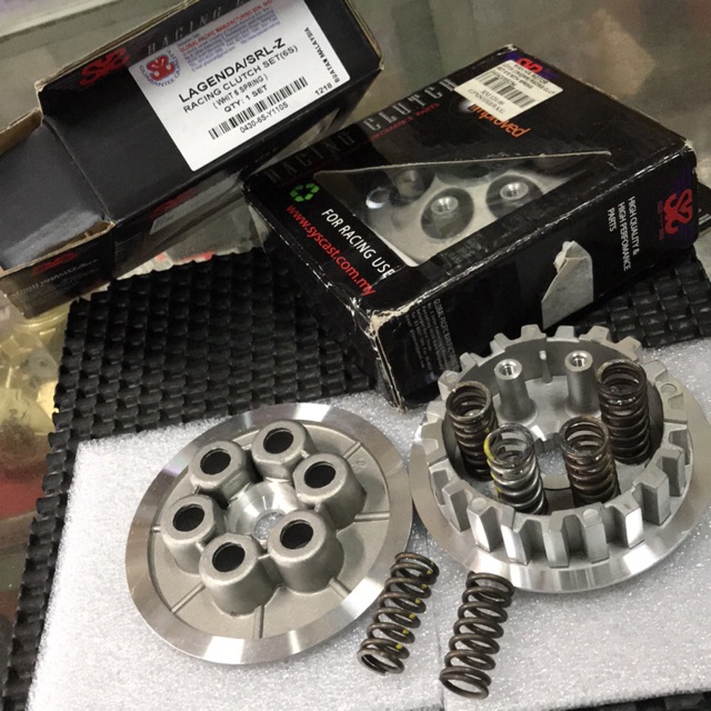 Sys RACING ชุดคลัทช์ 6 SPRING R15 SRL115ZR-FI SRL Y125Z EX5 DREAM LC135 SRL Y100 Y110 WAVE DX HYPER RS150 LC Y15