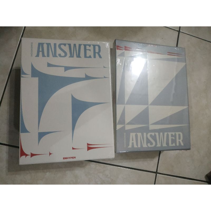 ALBUM+POSTER ENHYPEN DIMENSION ANSWER