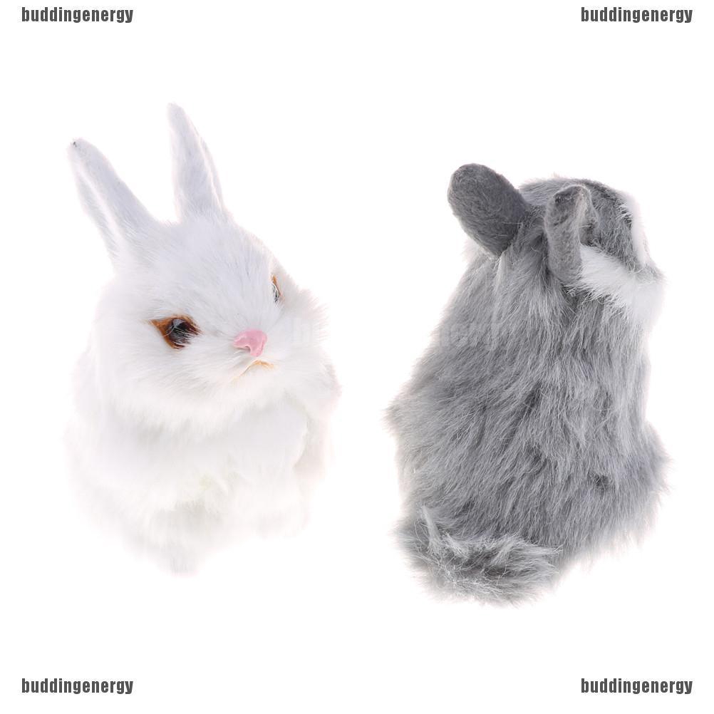 [Outdoor&Home]Imitate hair White Furry Rabbit Nap Toys Simulation ...
