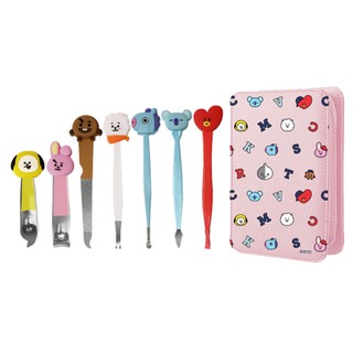 BT21 ชุดอุปกรณ์ตัดเล็บ วัตสัน ไลน์เฟรนด์ Watsons BT21 Line Friends Nail Beauty Tool Bags Manicure Set