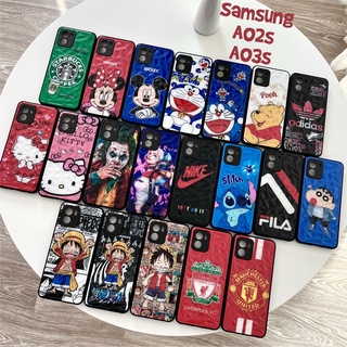 ꒰พร้อมส่ง📨꒱ เคส 3D พิมพ์ลายการ์ตูนน่ารัก Samsung A02s, A03s