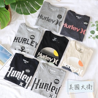 เสื้อยืดแขนสั้น พิมพ์ลาย Hurley สําหรับผู้ชาย0021820Wsg) อเมริกันเดวิด