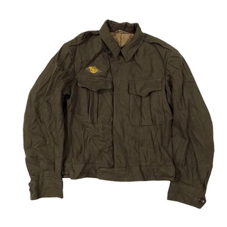 ชุดเครื่องแบบทหารสหรัฐอเมริกา ยุคสงครามโลกครั้งที่ 2 Vintage Original WW2 WWII US Army Jacket Uniform อาร์ม