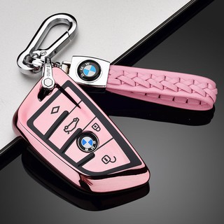 BMW เคสกุญแจเคสรีโมตคอนโทรลเคส 5 Series 530 Blade Key Case 20 รุ่น 3 Series X1 Shell X5 Buckle X3 เคสกุญแจรถยนต์ 118