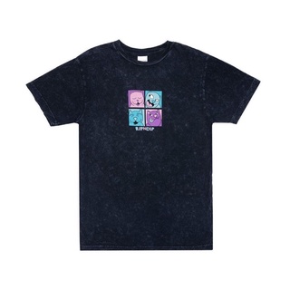 SLUM LTD - RIPNDIP Pop Nerm Tee Black Mineral Wash