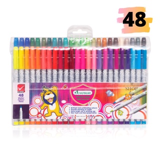 สีเมจิกหัวแหลมปลอดสารพิษ MasterArt Watercolor แพค48สี